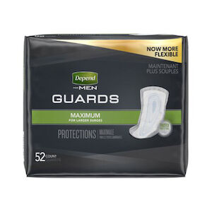 MALE GUARD 12" DEPEND HVY WHT 2/52